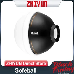 ZHIYUN Diffusion Dome Sofeball ZY Mount Diffuser ball EX1H03 Accessories for ZHIYUN Molus G60 X100 COB Video Light