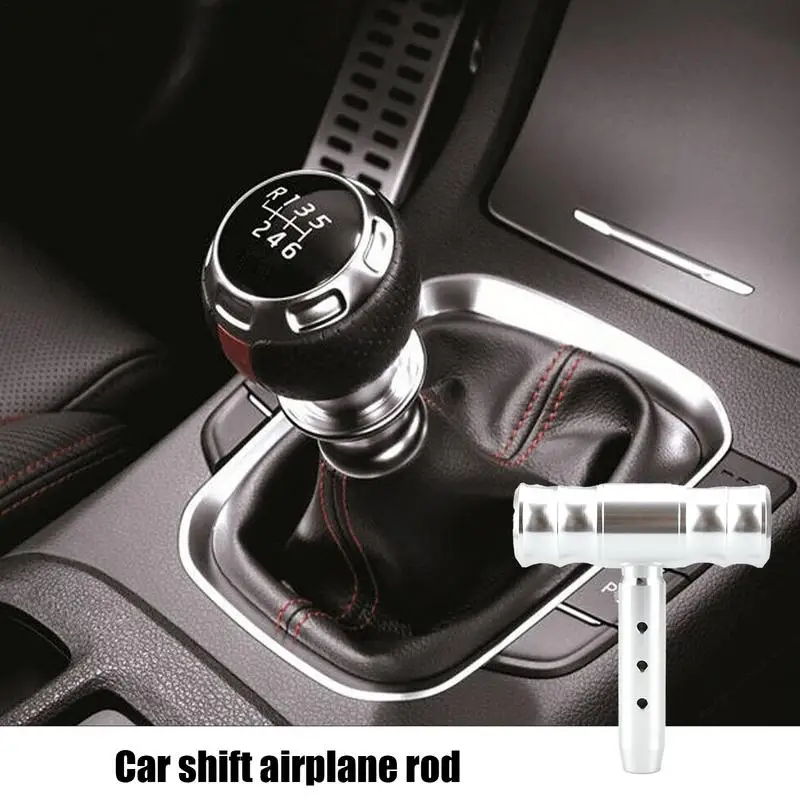 Aircraft Gear Shift T Shape Joystick Lever Head Fashionable Car Gear Shift T-Handle Aircraft Gear Shift For Auto RV