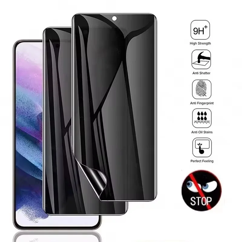 Privacy Hydrogel Film Screen Protector For OPPO Realme C33 C30 C31 C35 C53 C55 C3 C11 2021 C15 C17 C20 C21Y C25Y C25S Anti Spy