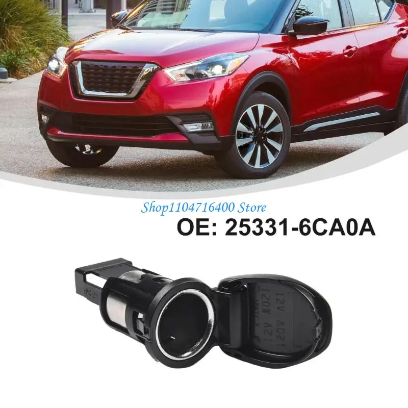 y1gd Power Outlet Socket 25331-6CA0A 25331-3SH0A لورقة 2013-2019 إكسسوارات استبدال مقبس الطاقة الداخلية للسيارة 2013-2019