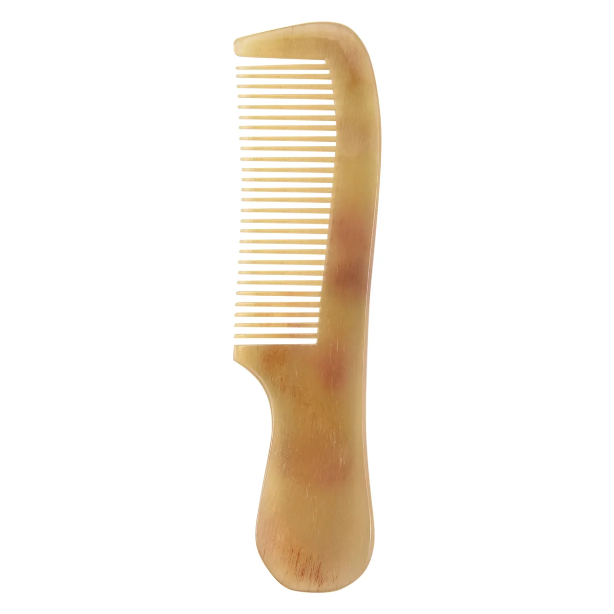 Professional Beauty Ox Horn Hair Comb Brush Spa Massage Salon