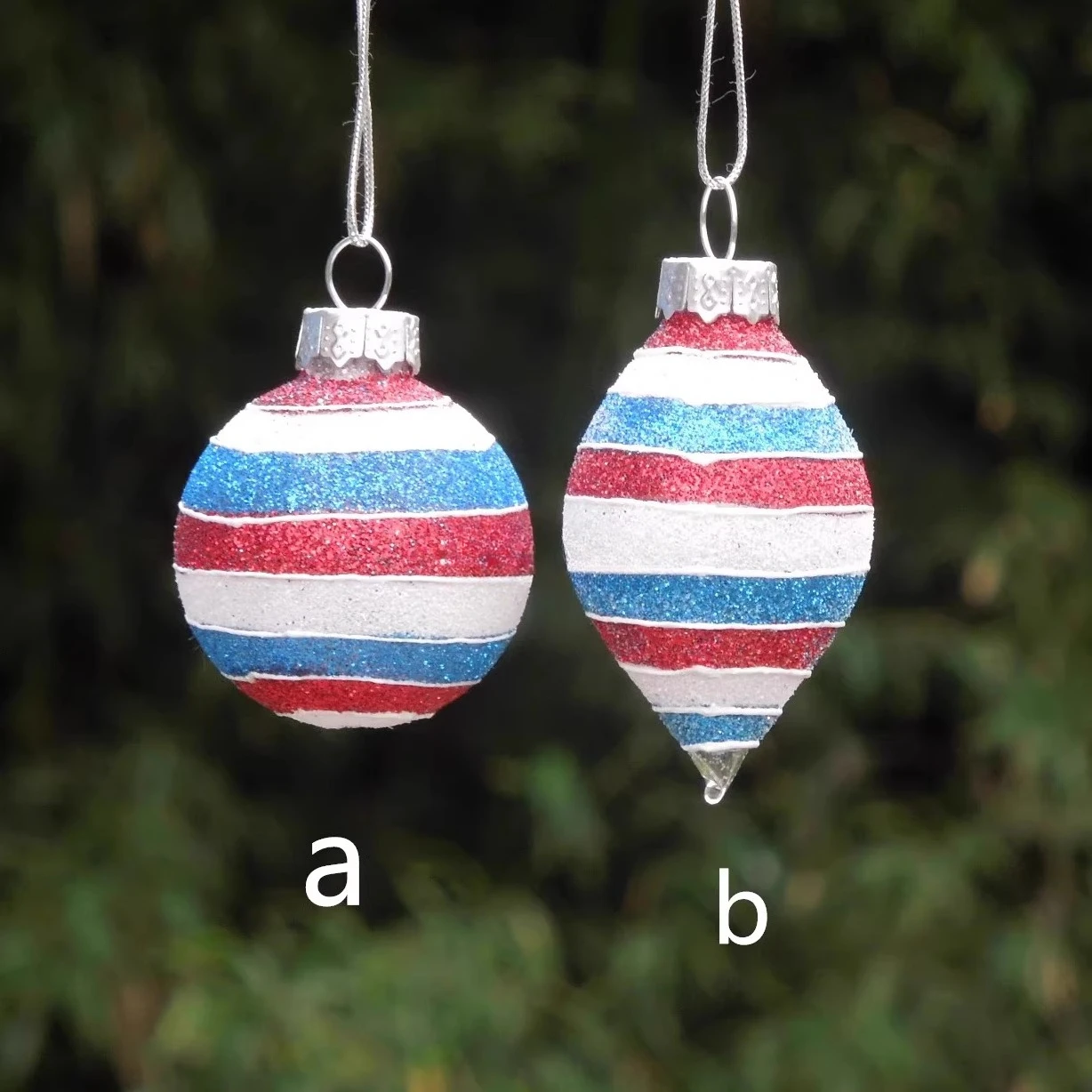 

Стеклянный шар-ялинка, декоративная подвеска