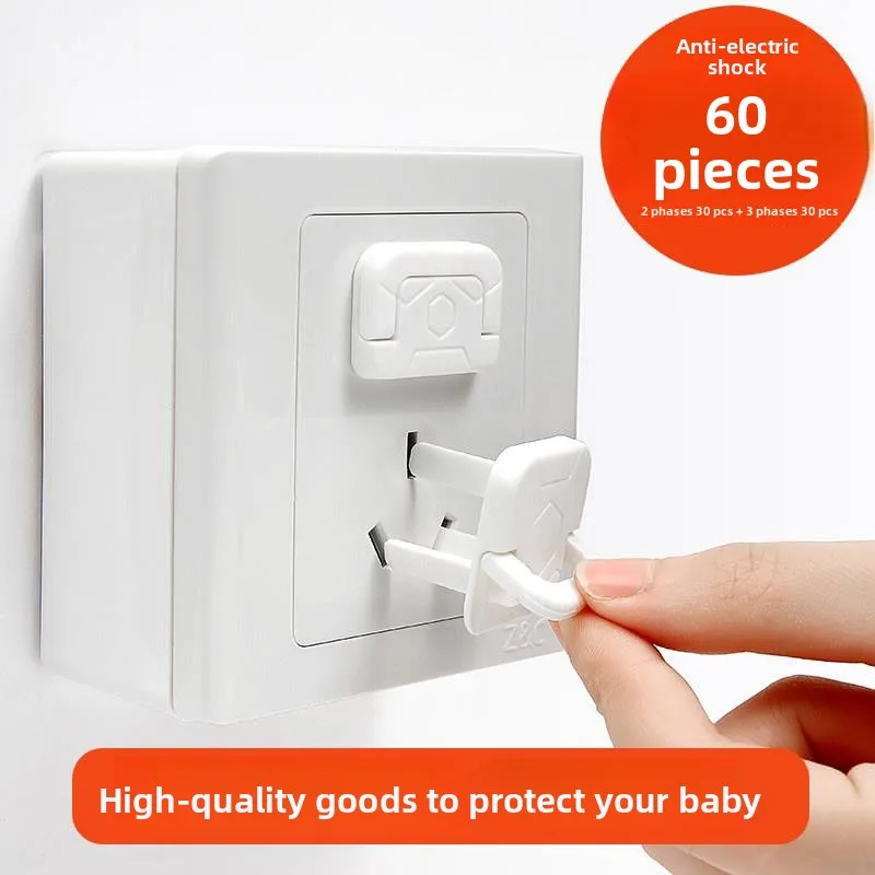 

Защитные заглушки для розеток от поражения током, детские защитные накладки на розетки, защитный чехол для выключателей питания для младенцев