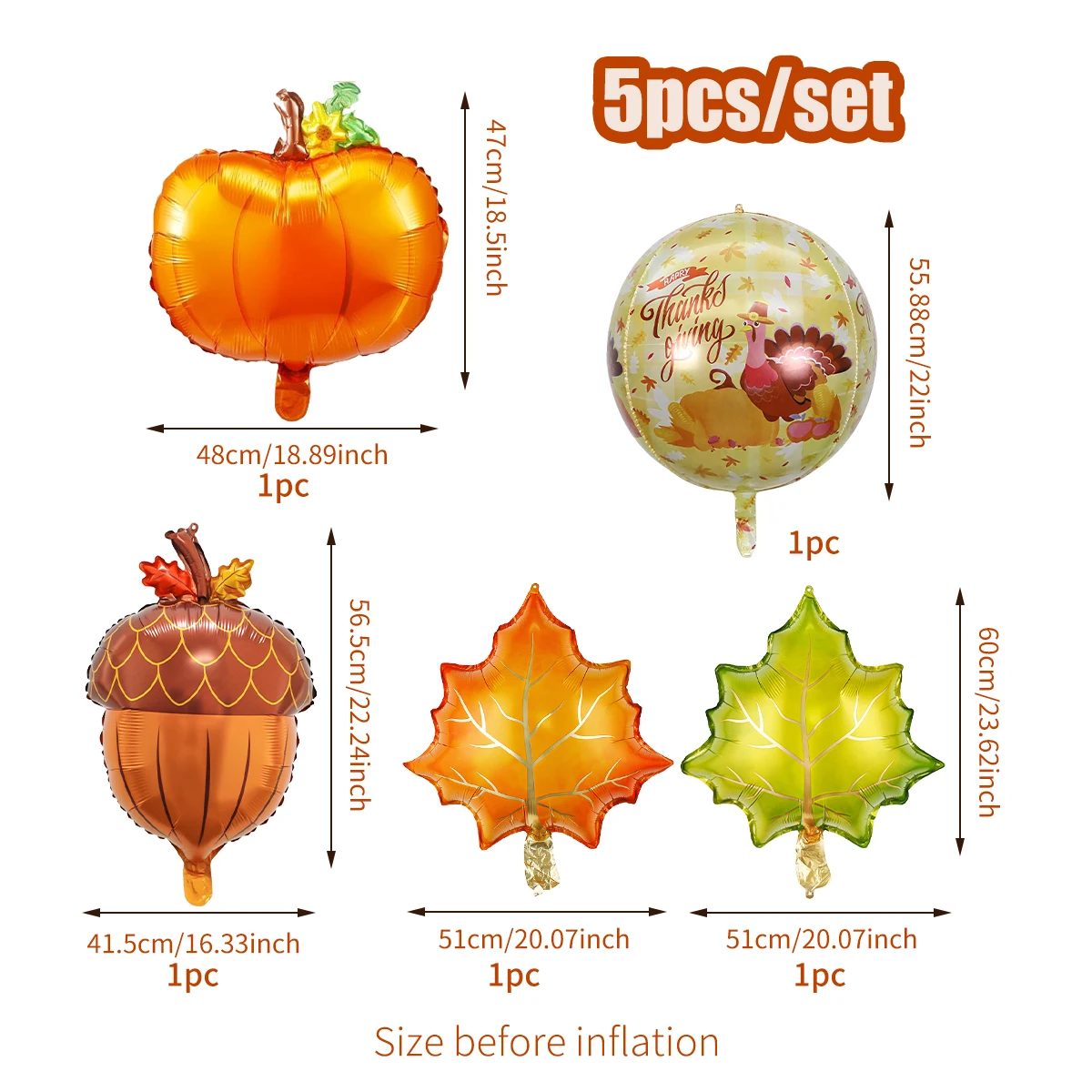 مجموعة قوس إكليل بالون الخريف، عيد الشكر السعيد، موضوع الحصاد، حفلة العشاء، جمع الأصدقاء للاحتفال بعيد الميلاد