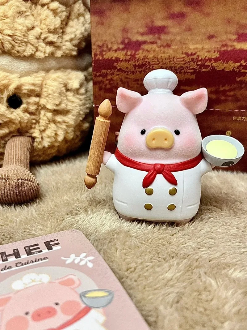 In Stock Blind Box Lulu The Piggy Pigchelin Restaurant, Mystery Box Cute Figure Desktop Decor Collectible Mode Toys Gift