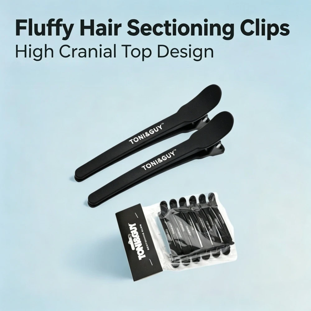 Professional Hair Clip, Used for Styling Segmentation, Anti Slip Seamless Duckbill Hair Clip, Suitable for Hairdressers, Salons