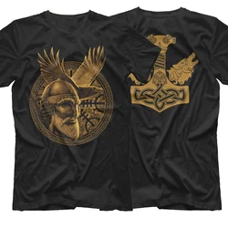 Viking Style Berserk Russia Orthodox Slavs Warrior T Shirt New 100% Cotton Short Sleeve O-Neck T-shirt Casual Mens Top