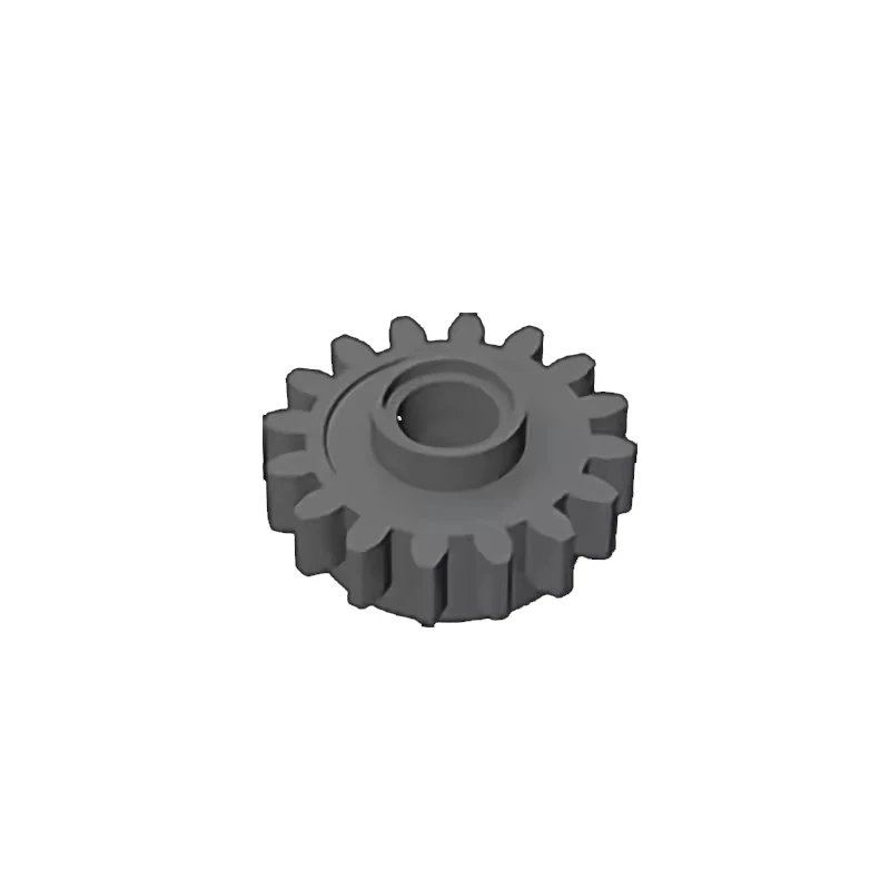 50pcs 6542 Gear 16 Tooth with Clutch Bricks Collections Bulk Modular GBC Toys For Technical MOC DIY Buildings Blocks Compatible