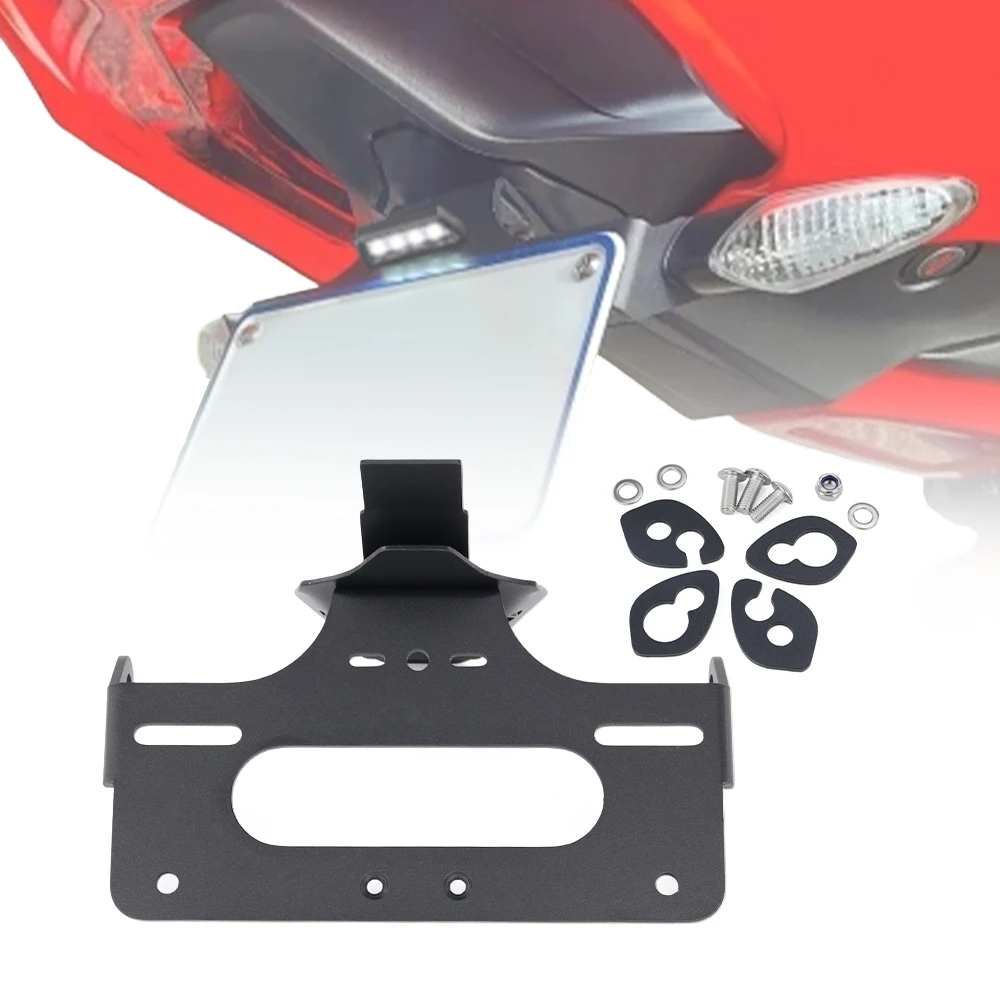 

Fit For Ducati Panigale V2/V4 Speciale/V4S/V4R Streetfighter V4/V2 License Plate Holder Bracket Rear Tail Tidy Fender Eliminator