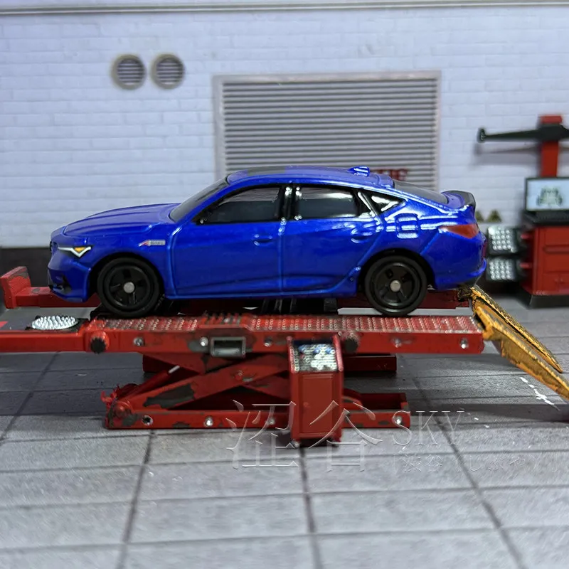 

Модель автомобиля Takara Tomy Tomica No.75 Acura Integra из литого металла, миниатюрная коллекционная модель, игрушка, подарок на день рождения для мальчиков и детей