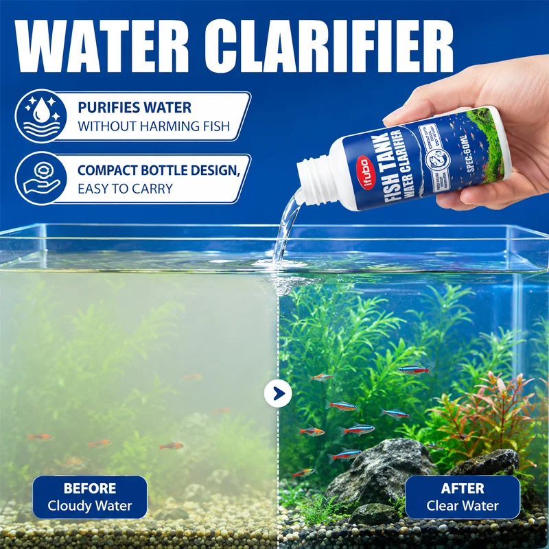 Cleaner Fish Aquarium - IFUBO Aquarium Water Clarifier Fish Tank