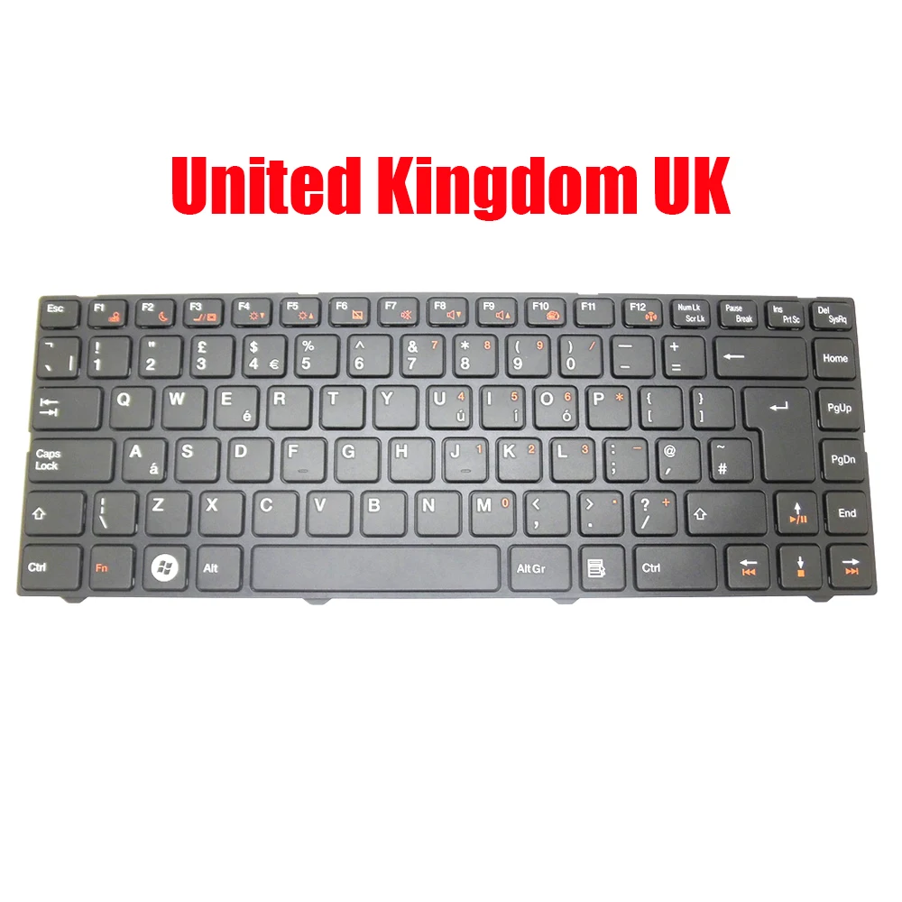 PO SD SP SW TR UK Keyboard For Compal QAT10 QAT11 PK130PR1A18 PK130PR1A11 PK130PR1A17 Portugal Sweden Spanish Swiss Turkish New