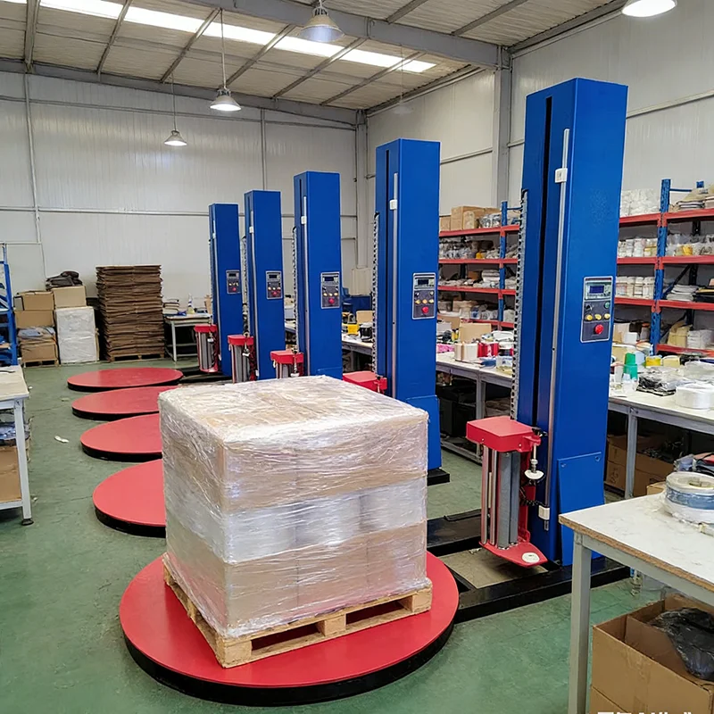 Customized Plastic Film Wrapping Machine Stretch Film Packer Easy Use Wrapper for Small Items Moving Home Storage Packaging