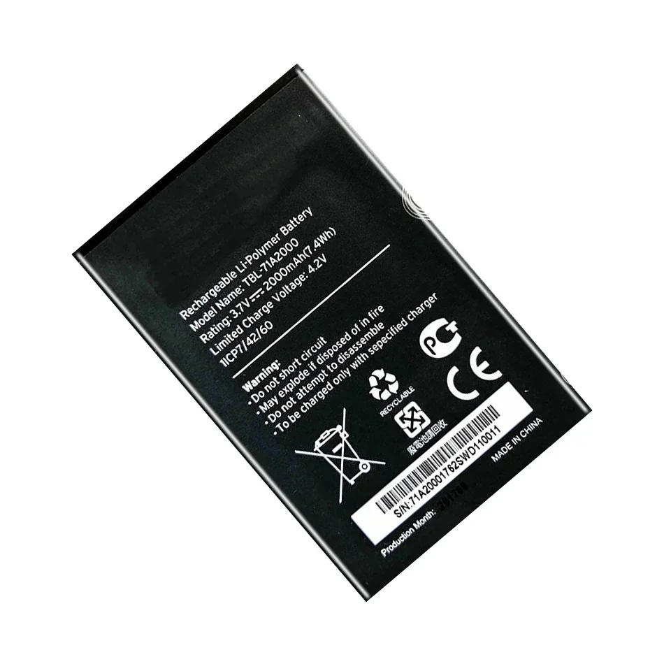 2000mAh TBL-71A2000 For TP-Link TL-TR861 2000L TL-TR761 M5250 M5350 M7000 M7200 M7300 4G LTE WIFI Router Modem Battery