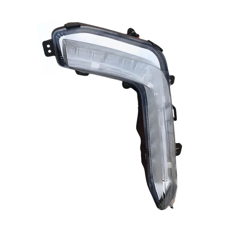 اكسسوارات السيارات ل FAW Besturn X80 2017 المصد الأمامي LED DRL النهار تشغيل ضوء الضباب ضوء القيادة ضوء النهار ضوء الجمعية #3