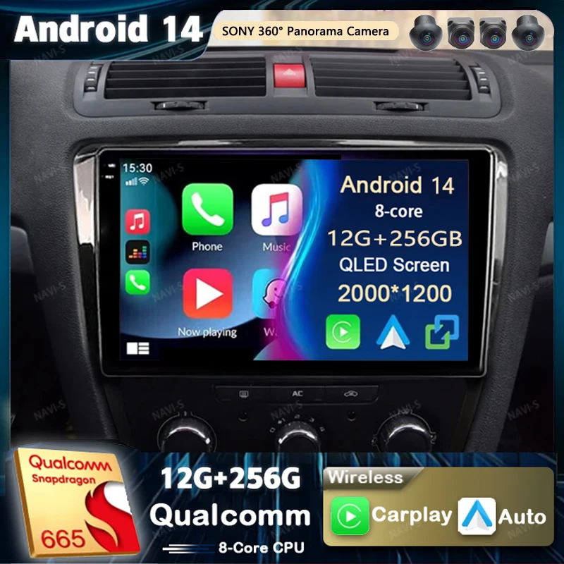 

Android 14 For Hyundai i40 2011 - 2019 2K QLED Stereo Car Radio Multimedia Video Player GPS AI Voice 4G CarPlay Head Unit Stereo