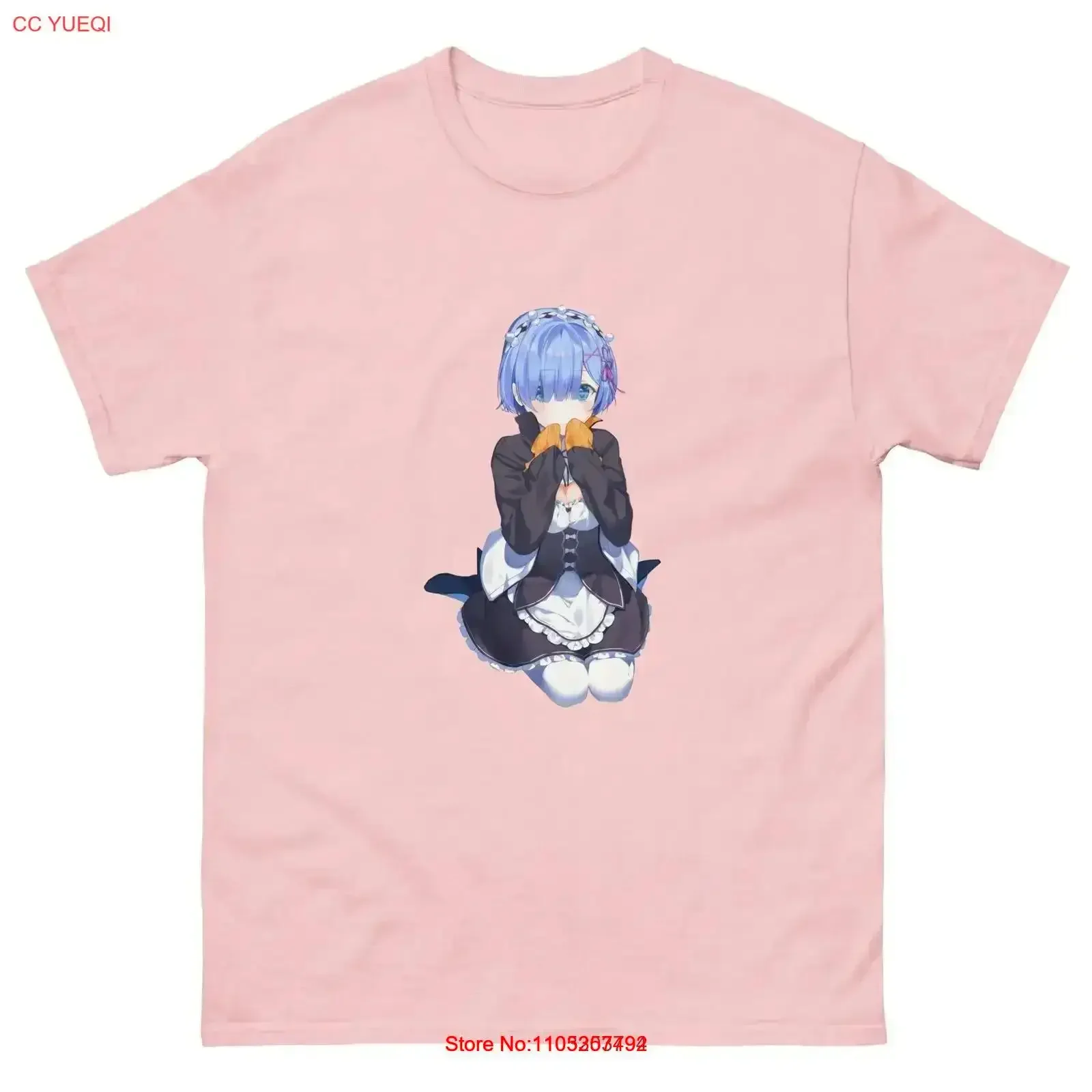 Pin-Up-Anime-Maid-Girl-T-Shirt, alle Größen, mehrere Farben, Vintage, gewaschen, für Herren, atmungsaktiv, bequem, Designer-Kleidung, Vintage