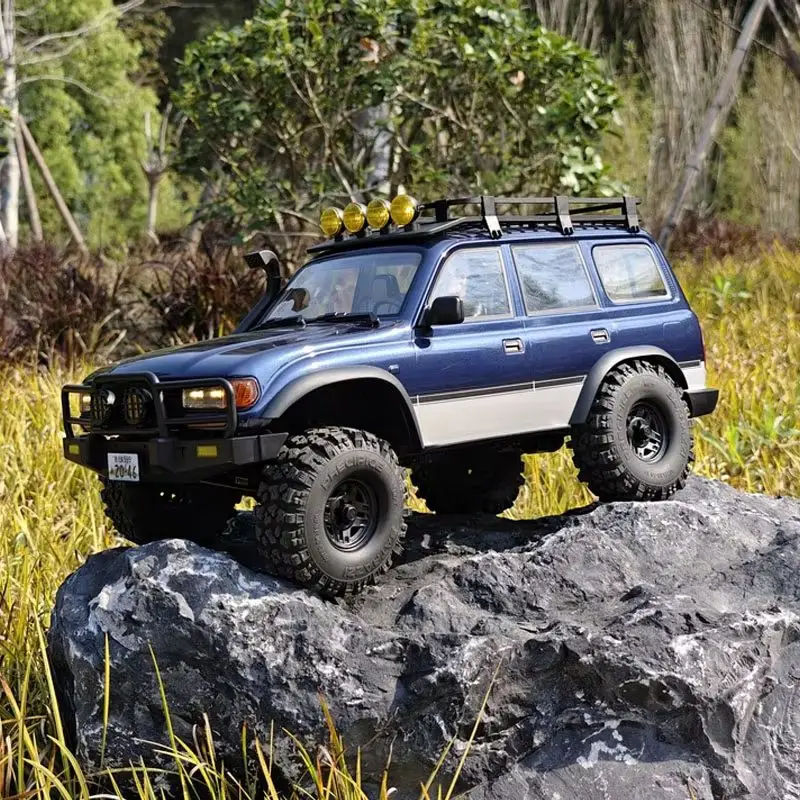 

FMS 1;10 FCX 10P Land Cruiser LC80 PRO V2 RC Бесщеточный пульт дистанционного управления Электрический внедорожный альпинистский автомобиль Высокая и низкая скорость
