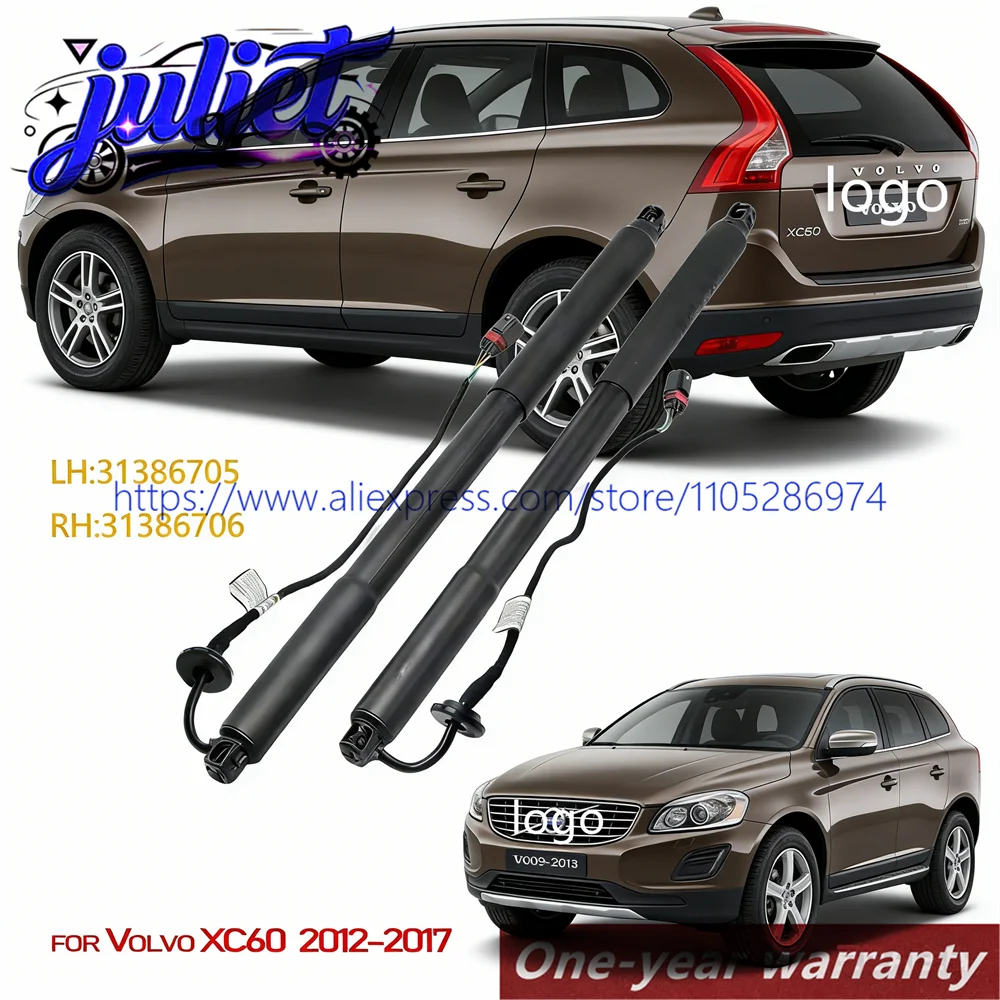 New 31479627 31479628 Rear Power Hatch Lift Support For Volvo XC60 2009-2013 Electric Tailgate Struts 31386705 31298577