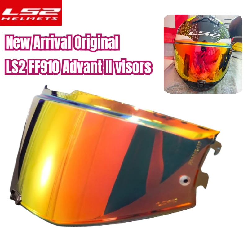 

Original LS2 FF910 Advant II Motorcycle Helmet Vision, Ff910 Electronic Gun Red Lens Original Sun Visor New Arrival