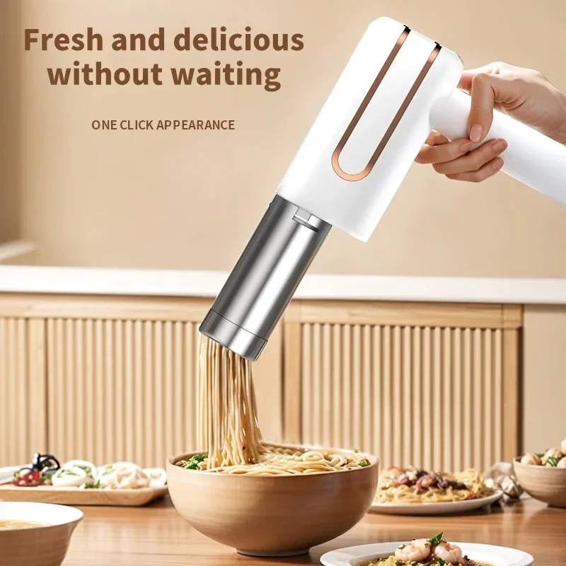 Electric Pasta Maker Machine Noodle Maker - Automatic Spaghetti Maker Pasta , Cordless Homemade Pasta Machine image 4