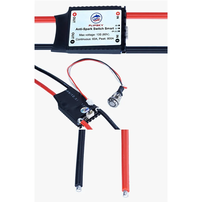 

New-Flipsky Electric Skateboard Anti Spark Switch 200A For Electric Skateboard /Ebike/ Scooter/Robots ESC Automatic Switch