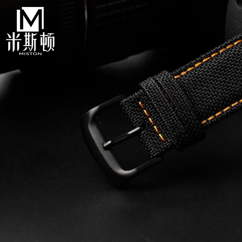 For MIDO Multiport Nylon strap M032.607 M005.614 M025.627 Citizen Skyhawk JY8035-04E/8030-83E/8037-50E Men\'s Nylon band 23mm