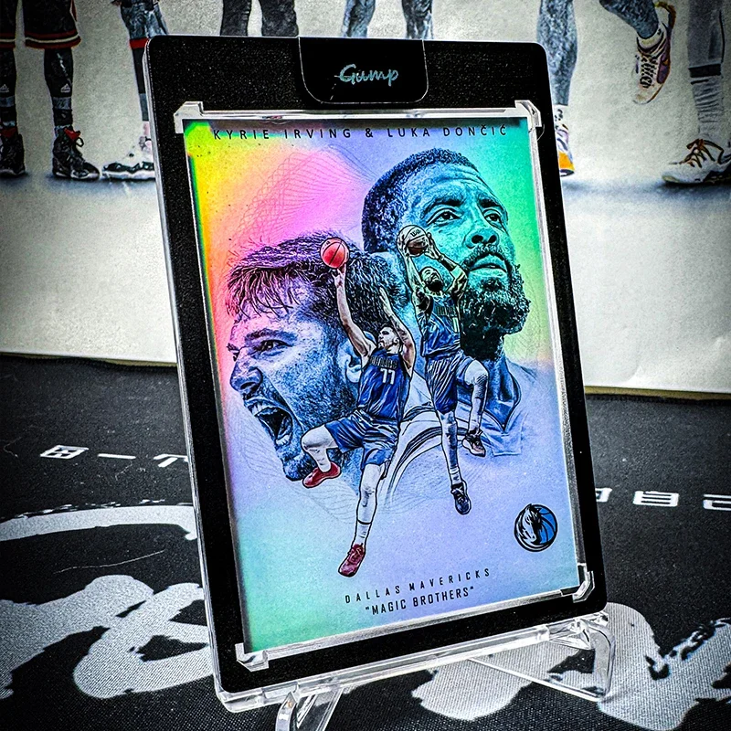 Panini Star Cards DIY Homemade Doncic Irving James Curry Kobe Bryant Cristiano Ronaldo Boys Collectible Cards Holiday Gifts