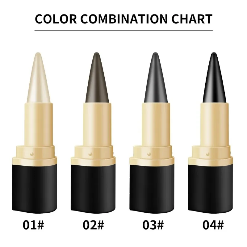 Permanent Gel Black Long-Lasting Eye liner Pen Makeup 24-Hour Waterproof Shadow Eyeliner Pencil Kajal Eye Shimmer Cosmetics