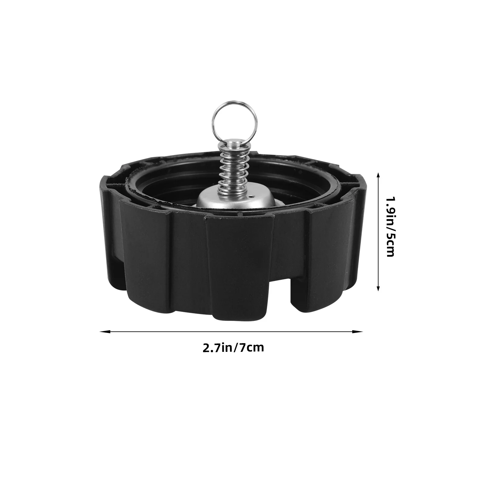 Tampa plástica do tanque de combustível para motores marinhos Design versátil Excelente desempenho de vedação Tampa do tanque de combustível para motor de barco