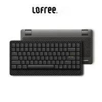 Lofree 84 Tri-Mode Low-Profile Mechanical Keyboard Carbon Fiber Magnesium Ultra-Thin Portable for Travel Office Gaming iPad Mac