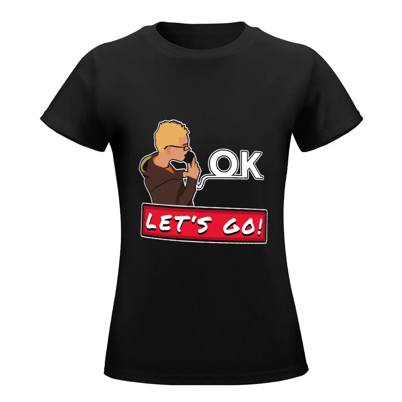 Ok let's go memes funny T-Shirt aesthetic clothes oversized kawaii clothes Aesthetic clothing t shirt dress Women