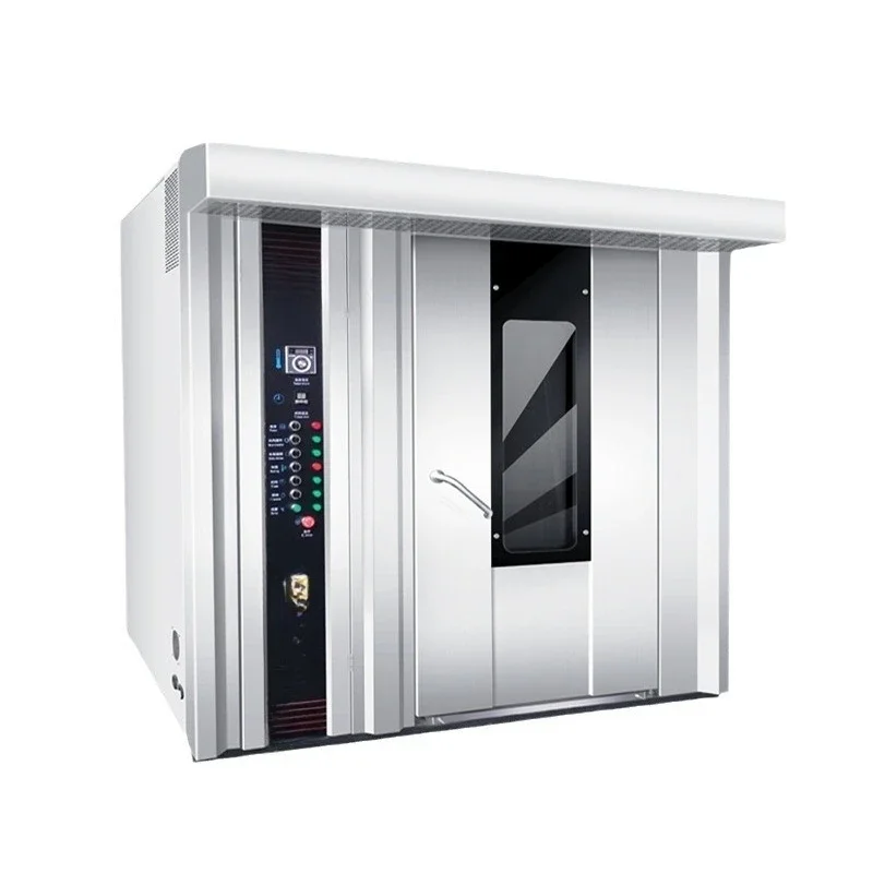 32 plates hot air rotary oven, food factory baking moon cake egg yolk souffle baking oven, electric hot air stove