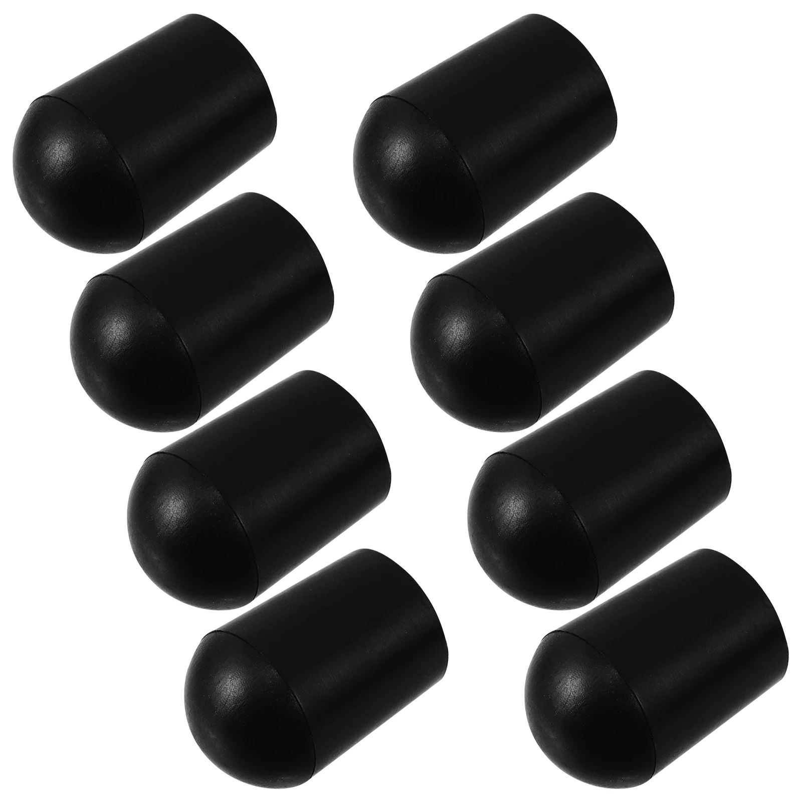 

8pcs Non-Slip Rubber Endpin Tips For Double Bass Cello Sturdy Support Portable Caps Durable Instrument Accessories Floor