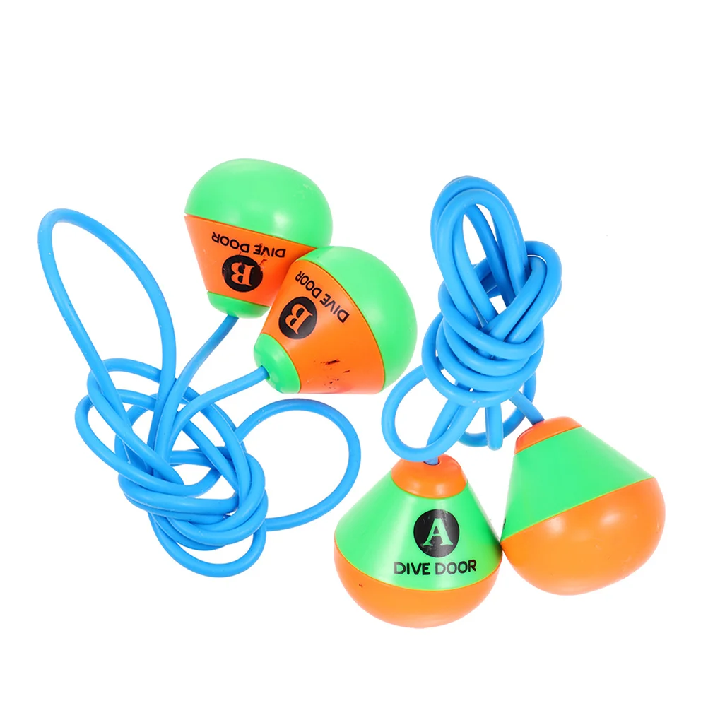 2 pezzi bambini anelli di allenamento per il nuoto arco subacqueo aiuti per l'immersione migliora le tecniche giochi divertenti in piscina attività estive all'aperto 2,5 m