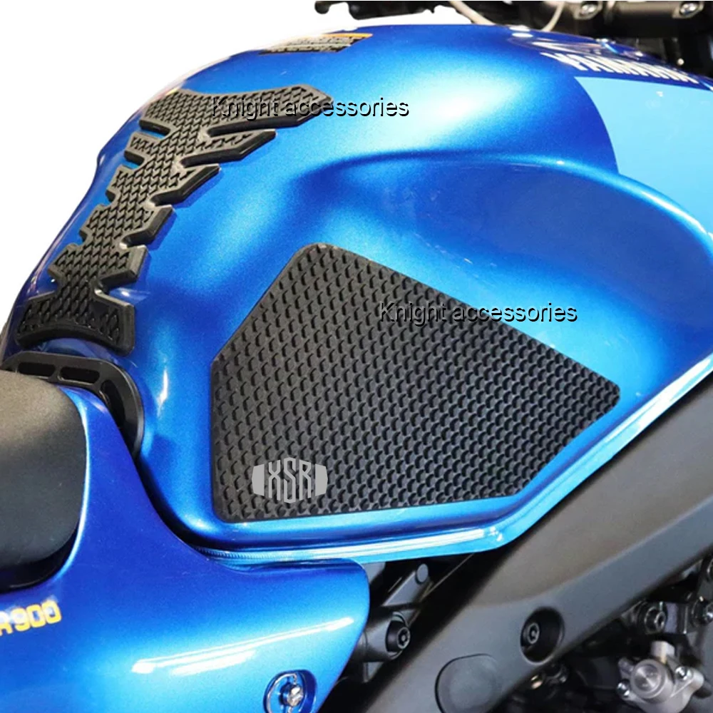 For XSR900 XSR 900 xsr900 2022 -2024 2025 Motorcycle Accessories Anti-Slip Fuel Tank Side Stickers Waterproof Pad Rubber Sticker