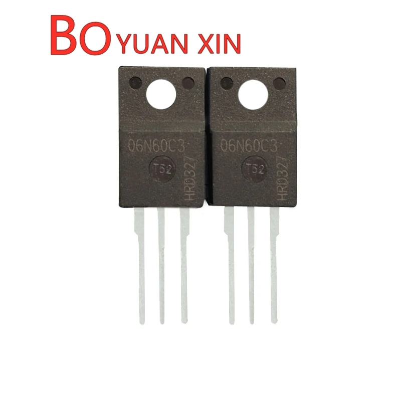 1-5pcs New original SPA06N60C3 6N60C3 MOSFET transistor 600V 62A TO-220F Direct insertion