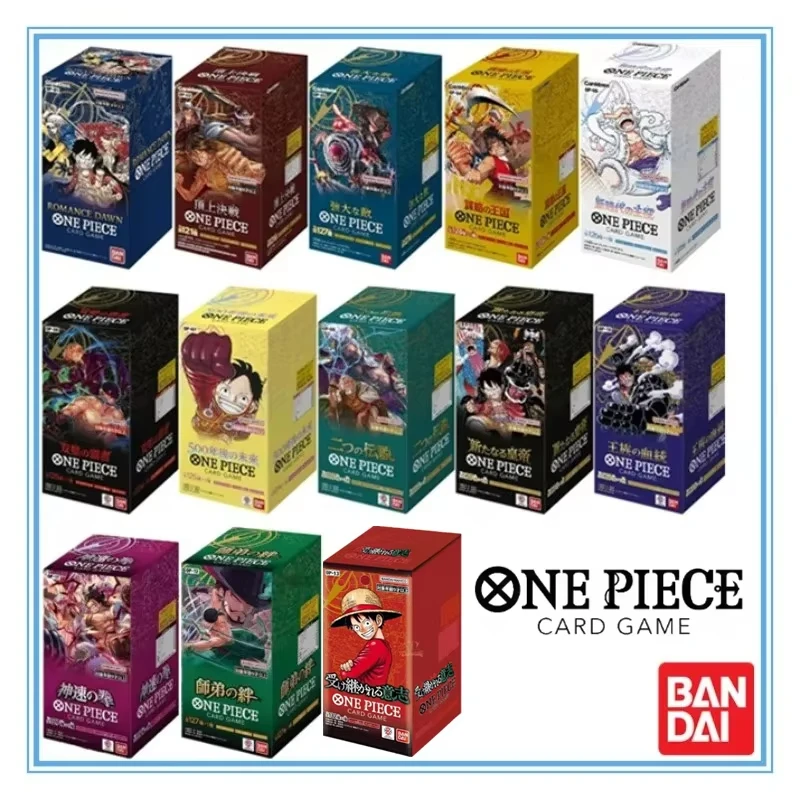 

Bandai Original One Piece Trading Card Game Official Booster Pack Anime Collectible Rare Cards Japanese Perfect Gift