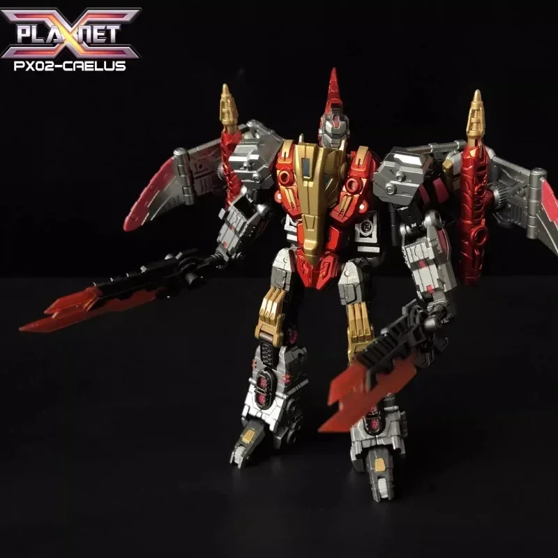 Brand New Spot Original Deformation Toy Spot X PX-02M PX02M Dart Flying Mark Metallic Color Movable Doll