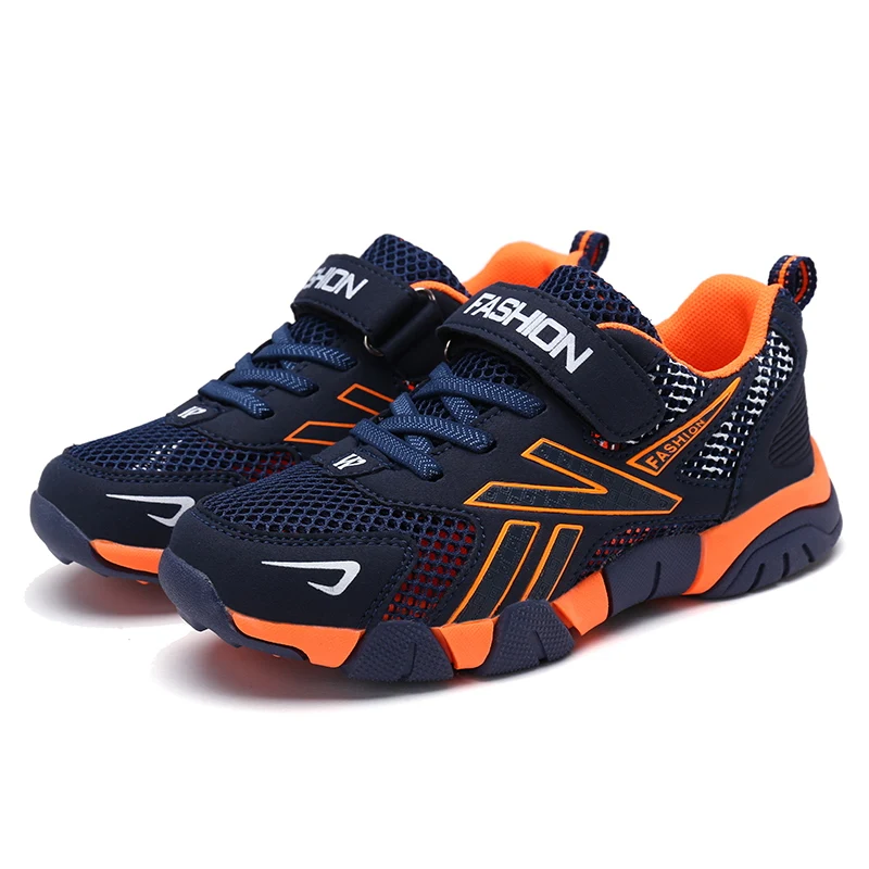 2022 Boys Sneakers Children Sports Shoes Casual Design Mesh Summer Running Tennis Children 7-12 Years Boys Shoes