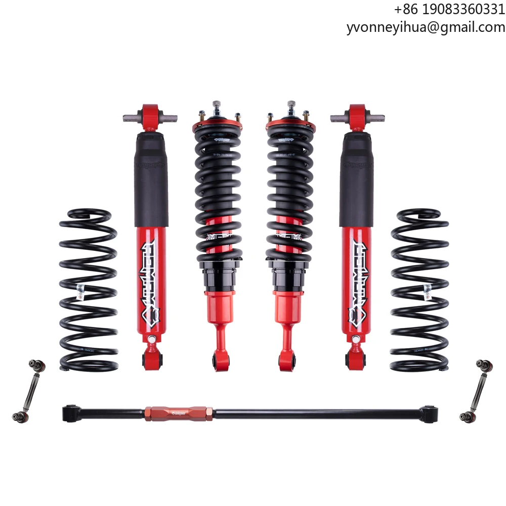 

Coilover Suspension Kit HAVAL H9 2024+ Adjustable Shock Absorbers 2 Inches Lift For New H9 Optimized Off-Road Desert Driving