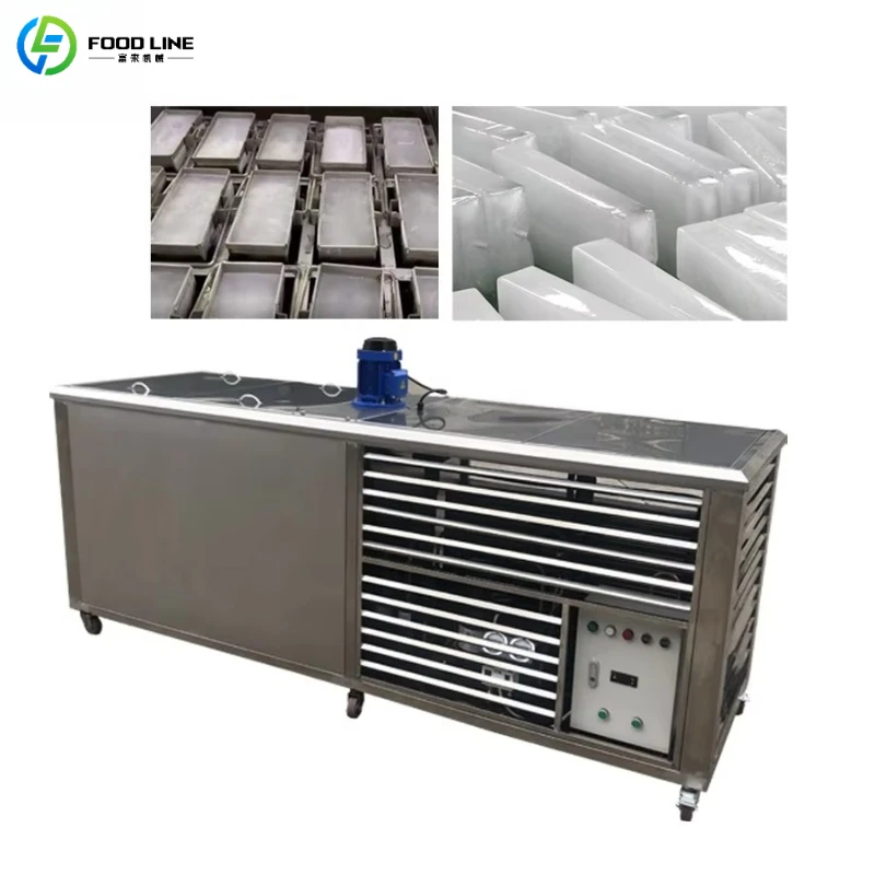 Customized Ice Brick Machine Factory Price Ice Block Making Machine 1000kg To 3000kg Daily Output