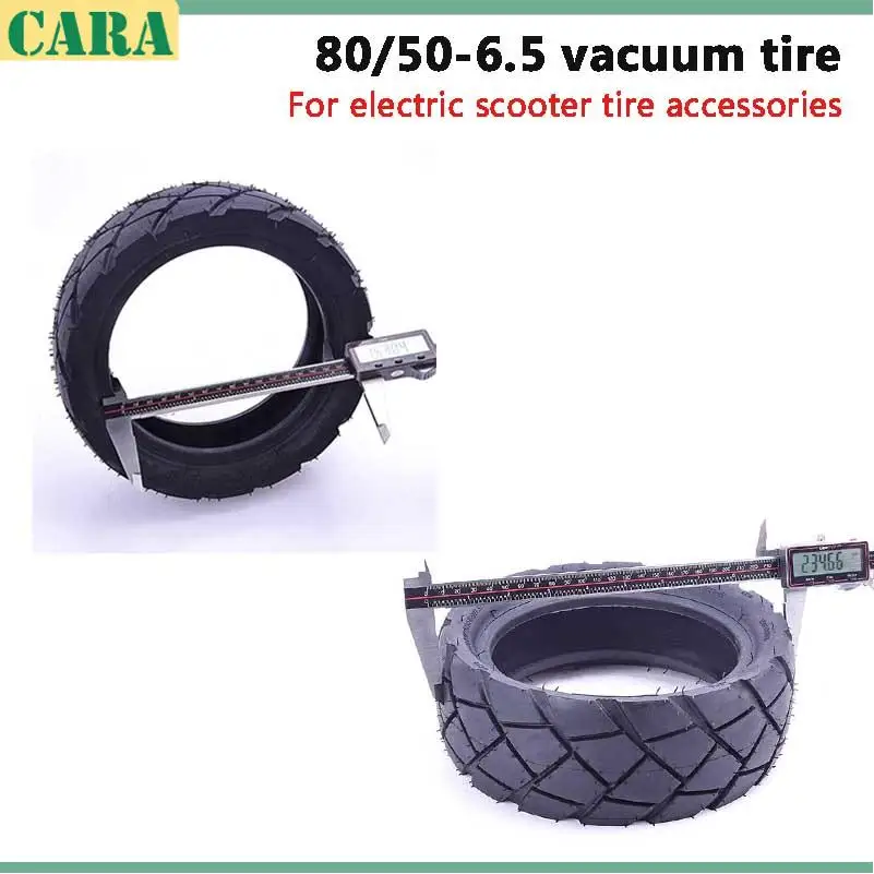 

Durable anti slip large pattern tire 80/50-6.5 vacuum tire, commonly used for replacing accessories on electric scooters