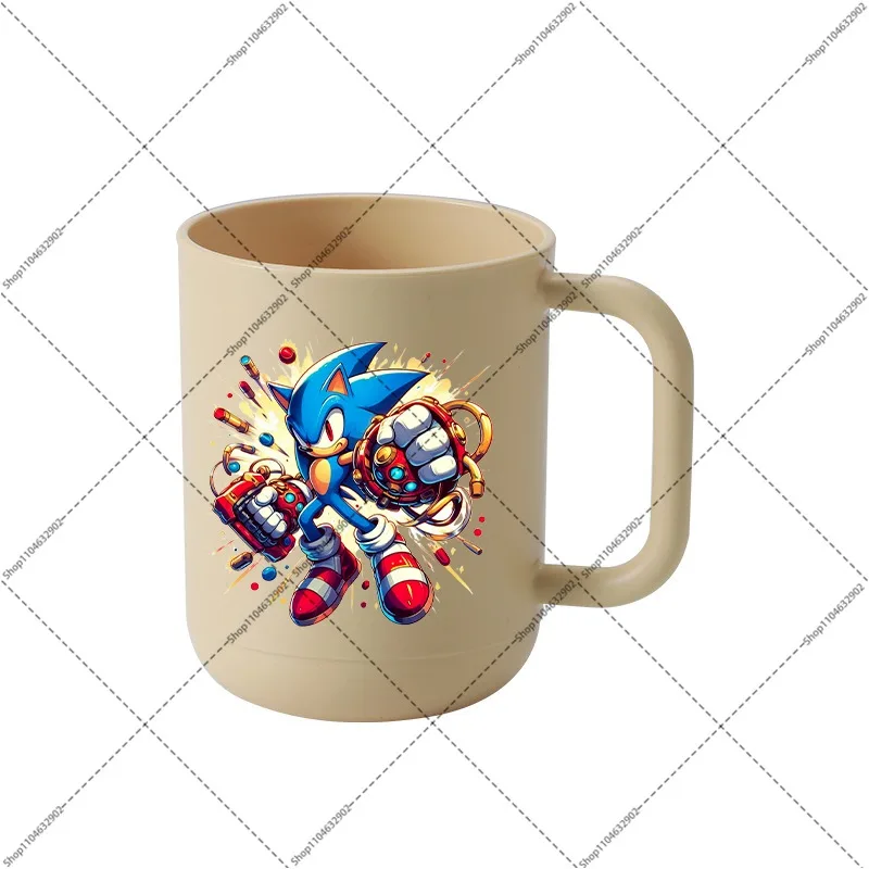 Sonics Toothbrush Cup Shadow Cartoon Anime Pattern Tooth Cups Trvel Portable Family Simple Couple Water Bottles Party Gifts view 3