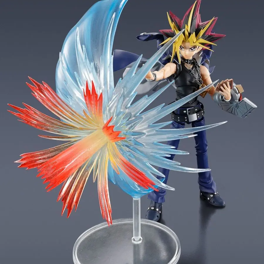 

В наличии: Оригинальный сборный набор Bandai Yu-Gi-Oh! Duel Monsters, модель SHF Ями Юги, аниме-фигурка, готовая коллекционная модель, игрушки, подарки