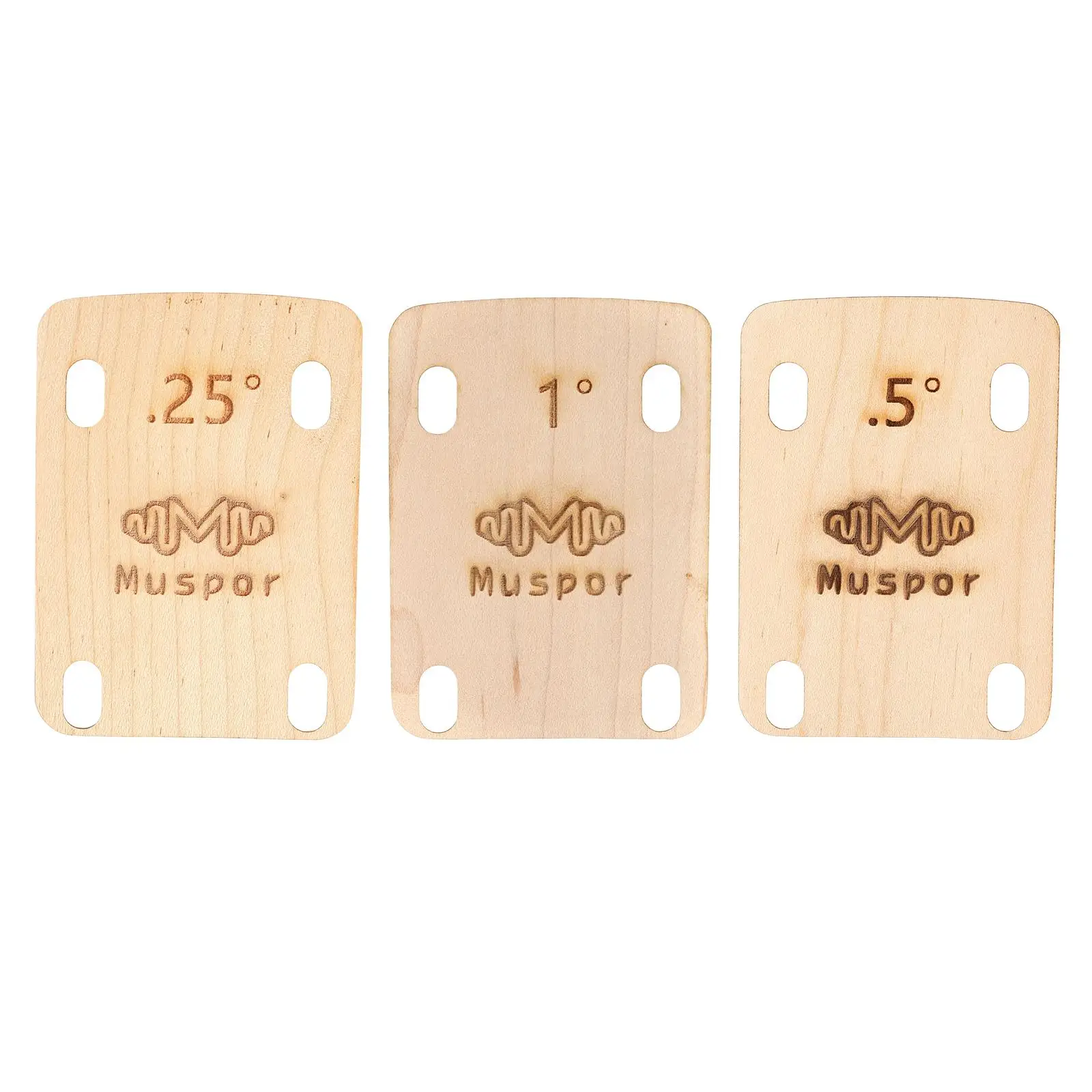 3Pcs 4 Holes Neck Plate Gaskets Guitar Bolt On Neck Repairing Cushion Shims