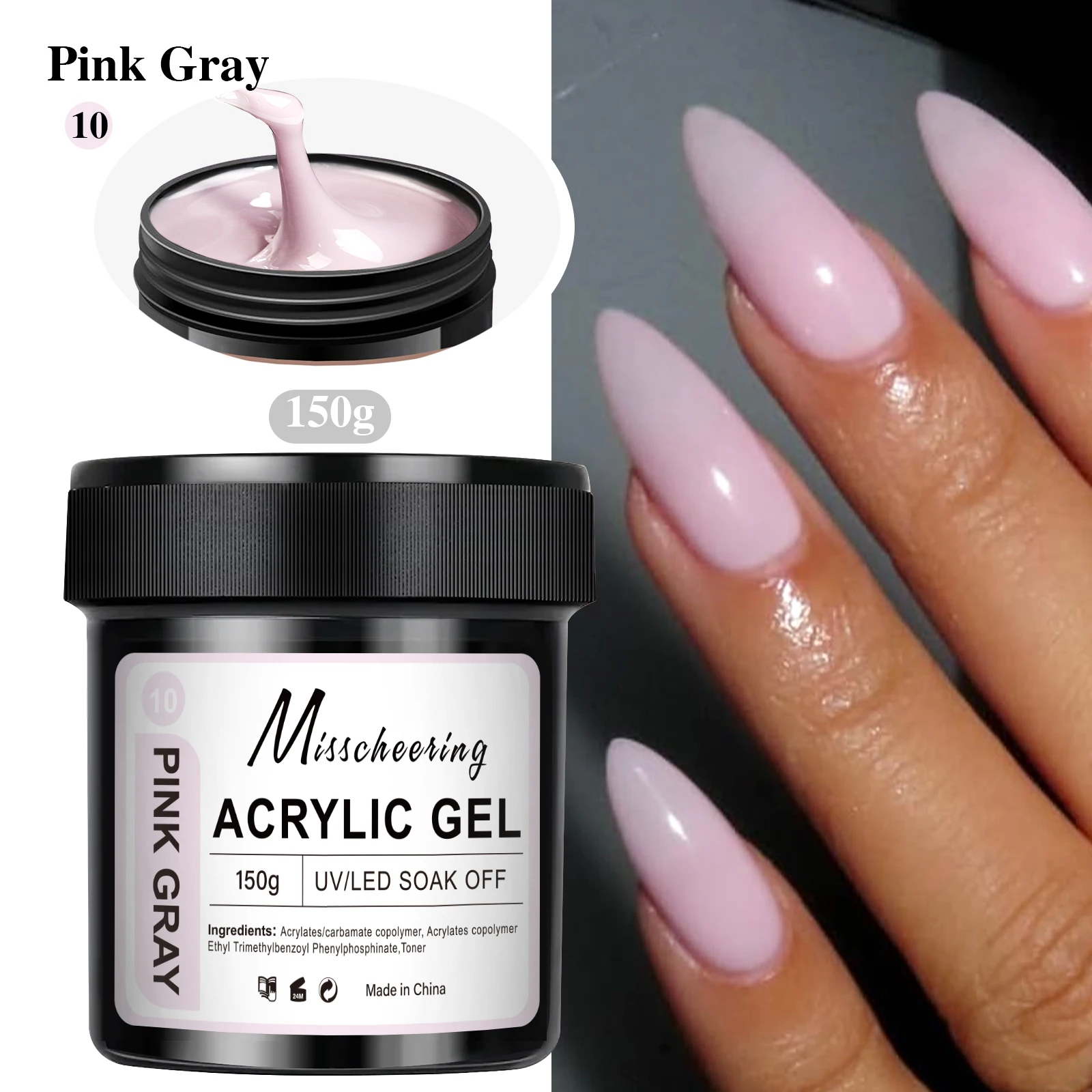 1Jar 100/150G Poly Nail Gel Uv Led Uitgeharde Builder Nail Gel Acryl Kristal Nagelverlenging gel Voor Nagels Diy Thuis Salon