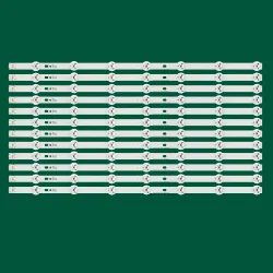 LED Strip(12)For Panasonic TX-55CX400B TX-55CX400E TX-55CXW404 TX55CX400B TX-55CX350B TX-55CX300E 550DLED_SLIM_REV01 30090076