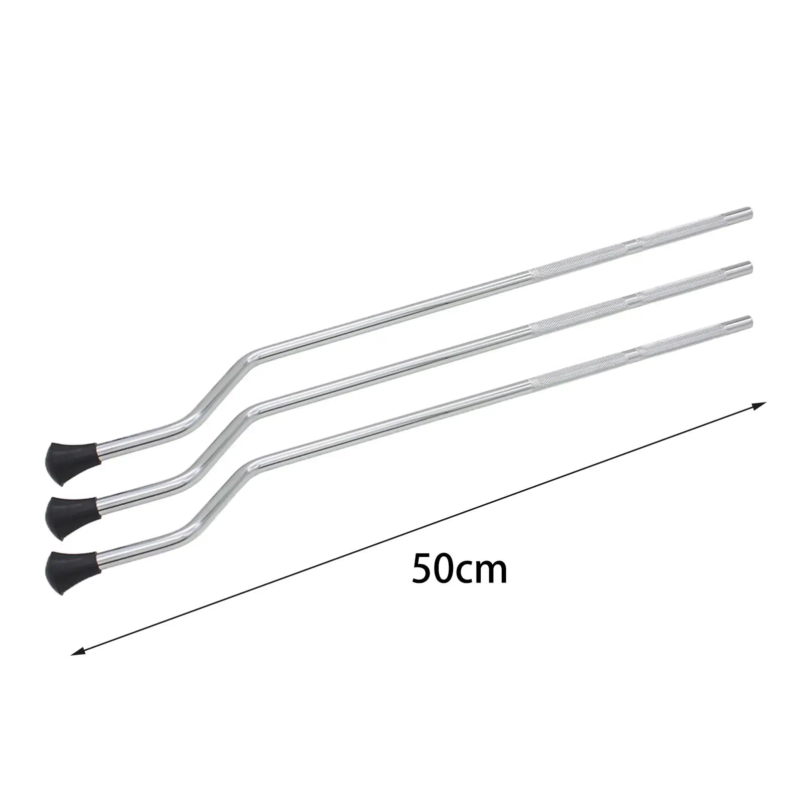 Durable Floor Tom Drum Legs with Rubber Feet Drum Set Parts Metal Drum Hardware for Percussion DIY
