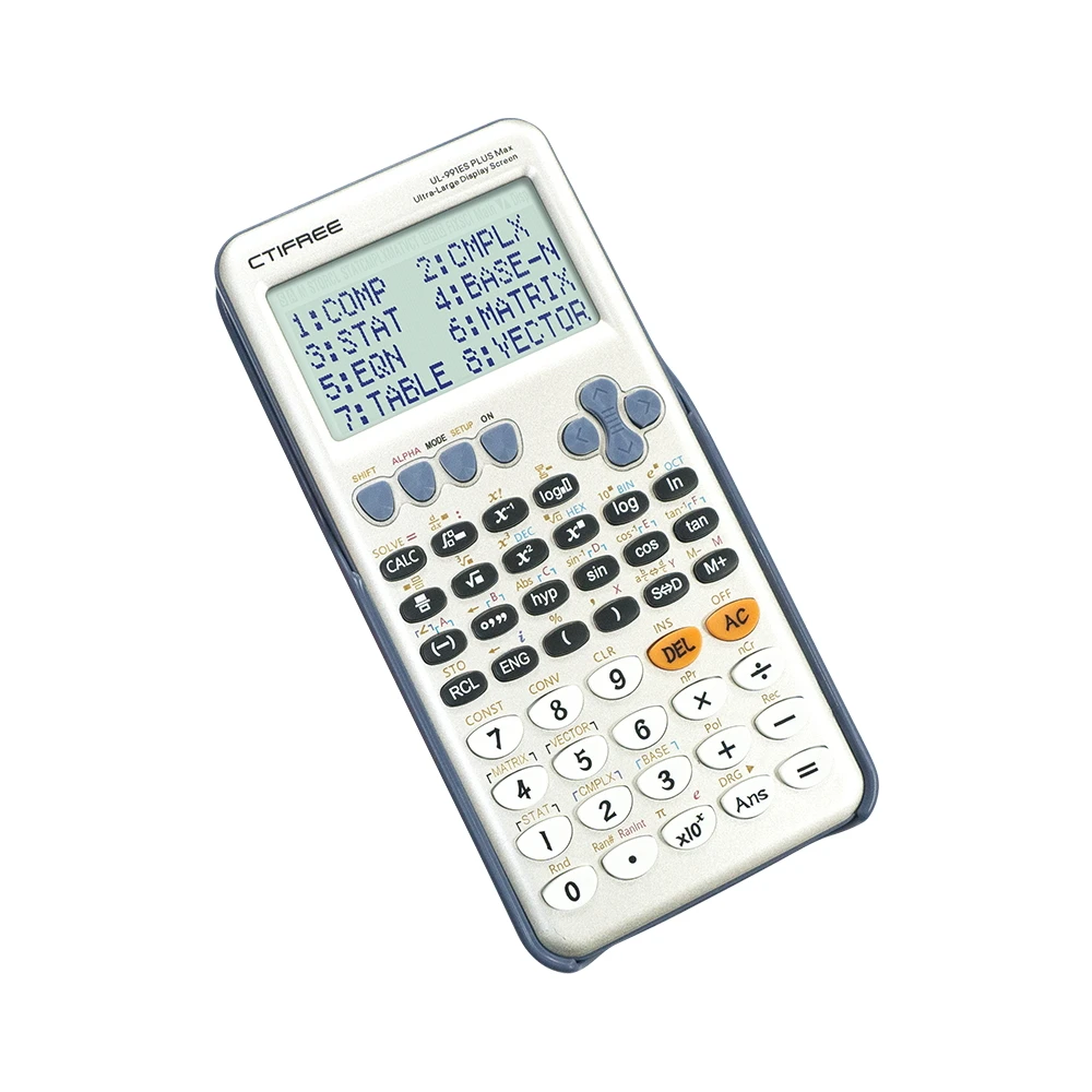 A multifunctional model designed specifically for student exams, featuring Large-Screen Scientific Calculator -417 Features